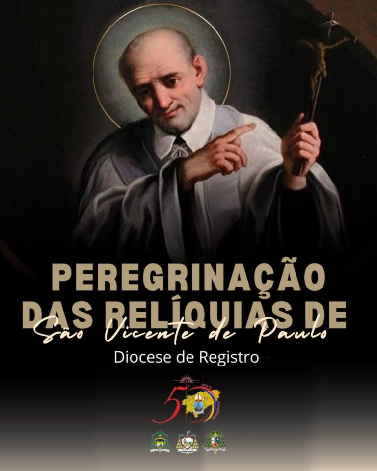 PEREGRINAÇÃO DAS RELÍQUIAS DE SÃO VICENTE DE PAULO NA DIOCESE DE REGISTRO